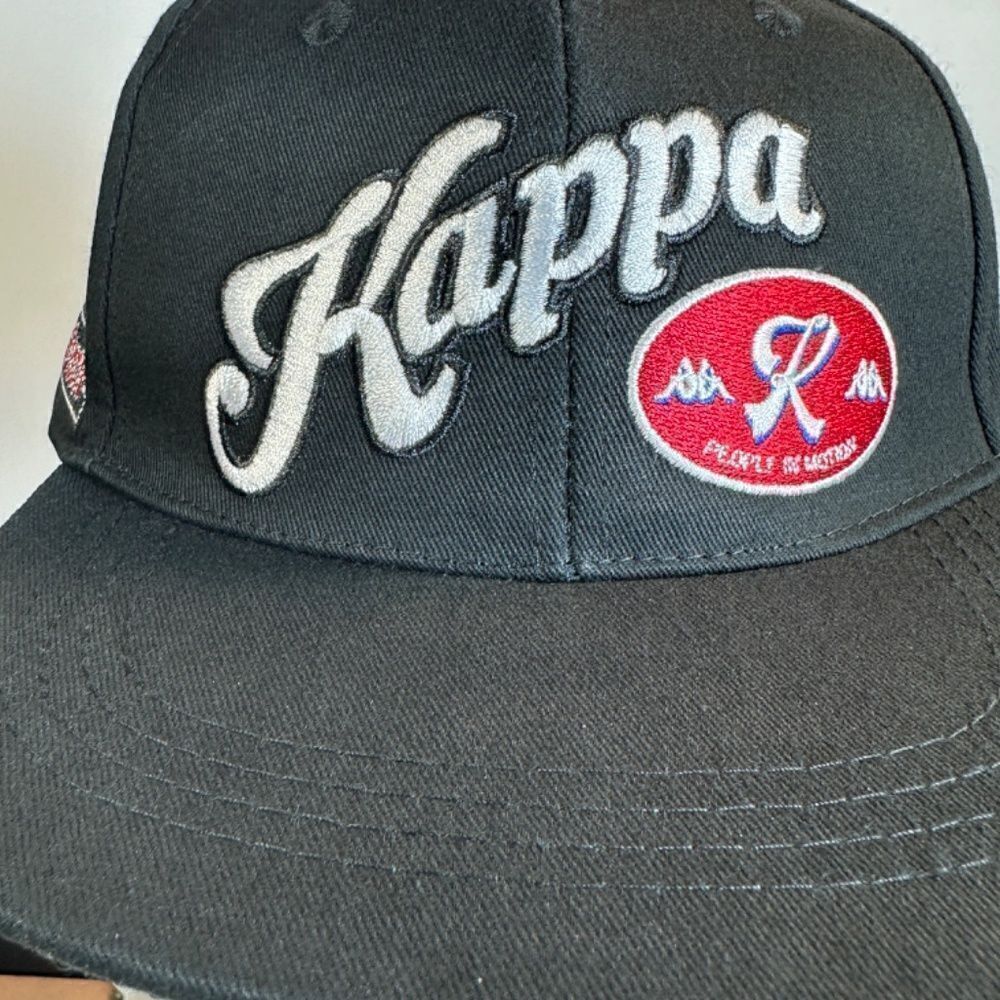 KAPPA® | AUTHENTIC RAKES HAT | “BLACK SMOKE" | NEW-NWT